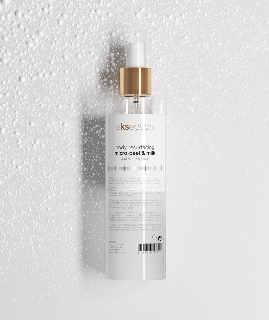 body resurfacing micro-peel & milk