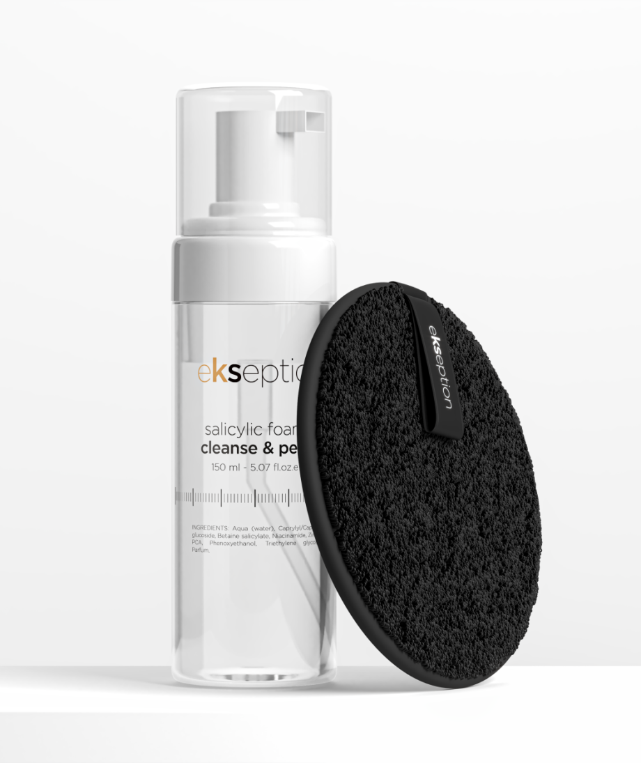 Salicylic foam cleanse & peel